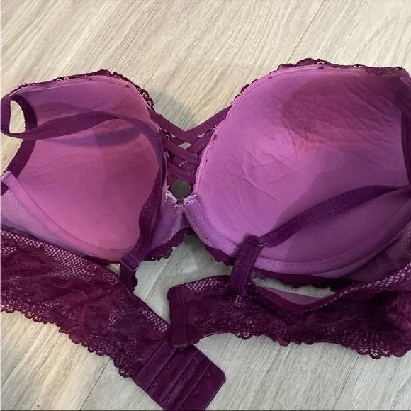 Torrid Elegant Lace Underwire Bra in Deep Purple - Picture 4 of 4